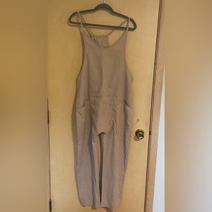 Wide Leg Jumpsuit with Pockets